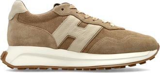 Hogan H641 Sports Shoes - female - Hogan - Sneakers - Beige - 3 1/2 UK - Shoes