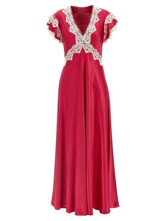 Alberta Ferretti Viscose Long Womens Dress