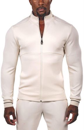 Maceoo Marthyr0001 White Zip Sweatshirt at Nordstrom, Size 4