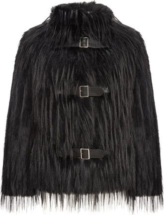Cesare Gaspari Wolf Jacket - - Jackets - Donna - Nero - L