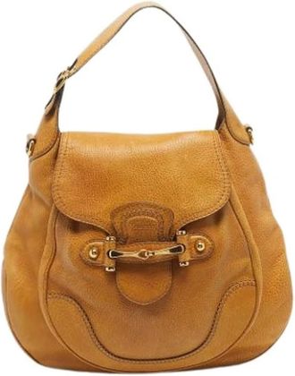 Gucci Pre-owned Shoulder Bags, female, Beige, Size: ONE SIZE Pre-owned Shoulder Bag