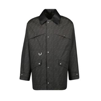 Fendi Mens FF Jacquard Jacket, Brand Size 50 ( US Size 40 )
