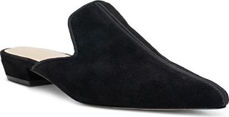 L'agence Como Mule in Black Suede at Nordstrom, Size 7.5