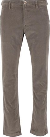 Jacob Cohen Slim Fit Beige Broek - Heren - Slim Fit Broeken - Beige - W38 - Broeken