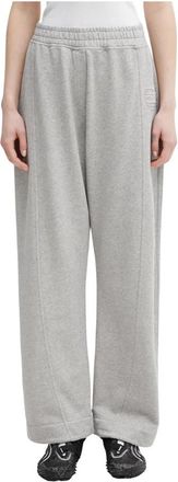 Ganni Isoli Sweatpant - Dames - Sweatpants - Grijs - M - Katoen - Broeken