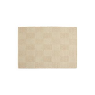 HAY Check Teppich, 140 x 200 cm, sand S check