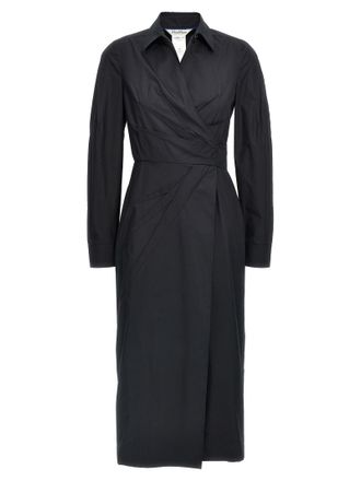 ワンピース Max Mara ALLER - Denim-effect chemise dress 1221415306001-b-