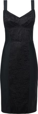 Dolce & Gabbana Zwarte Jurken en Jumpsuits - Dames - Korte kleedjes - Zwart - XS - Kleedjes