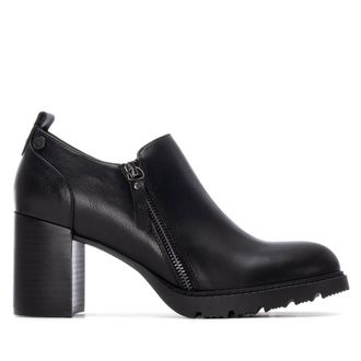 Xti Womens Zipper Block Heel Pumps By XTI