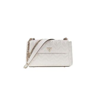 Guess Stacey Convertible Xbody Flap - female - Guess - Cross Body Bags - White - ONE SIZE - Bags