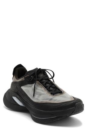 Salomon Neuva Advanced Running Sneaker in Black/Black/Ftw Silver at Nordstrom, Size 10.5
