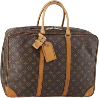 Louis Vuitton Pre-owned Weekend Bags, female, Brown, Size: ONE SIZE Pre-owned Weekend Bag