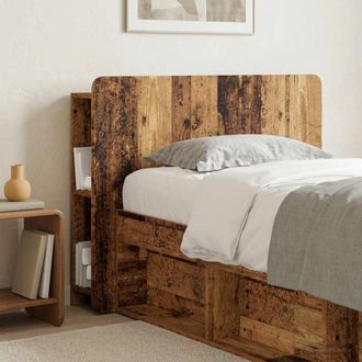 vidaXL Vidaxl Testata Del Letto Legno Antico Legno Ingegnerizzato
