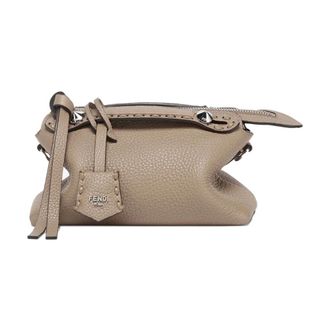 Fendi Dames, Tassen, Grijs, Maat: ONE Size Leer
