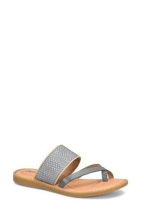 B&oslash;rn Maree Slide Sandal in Navy Combo at Nordstrom Rack, Size 11