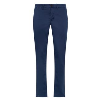 Moorer Chinos, male, Blue, Size: 2XL Filicudi Chinos