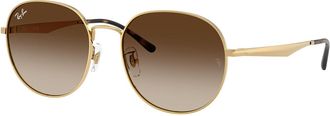 Ray-Ban RB3727D Asian Fit 001/13 Mens Sunglasses Gold Size 57