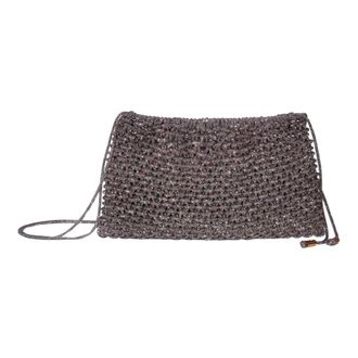 Hibourama Bags Clutches, female, Gray, Size: ONE SIZE Penelope Clutch