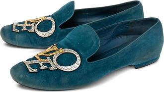 Louis Vuitton Mocassini in pelle scamosciata - Blu