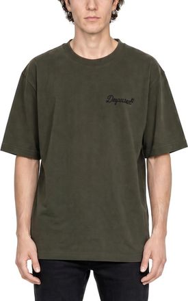 Dsquared2 Green Loose Logo T-Shirt