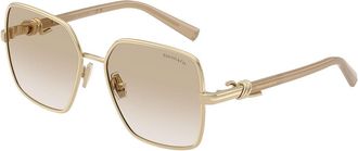 Tiffany & Co. TF3122 623911 Womens Sunglasses Gold Size 56