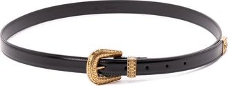 Valentino Garavani Vlogo Signature Leather Belt