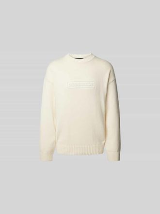 Dsquared2 Pullover in Strick-Optik in Offwhite, Gr&ouml;&szlig;e XL