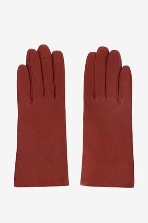 Sermoneta Gloves Handschuhe aus Nappaleder mit Kaschmirfutter