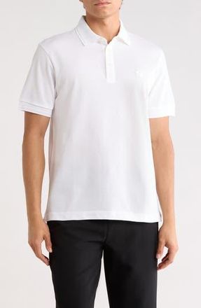 BOSS Parris Cotton Knit Polo in White at Nordstrom Rack, Size Xxx-Large