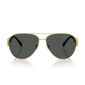Versace Sunglasses Ve2289 100287 Gold/Dark Grey Men