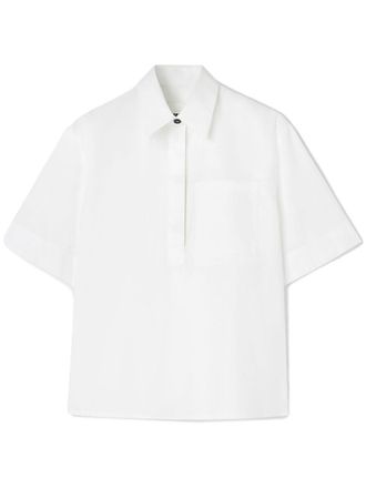 Jil Sander Katoenen blouse - Wit