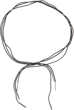 Antonelli Skye Riem - Dames - Riemen - Zwart - 85 CM - Leer - Accessoires