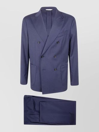 Boglioli regular-fit wool suit