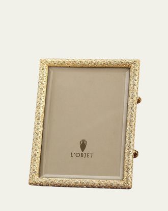 L'OBJET Pave Gold 5 x 7 Picture Frame