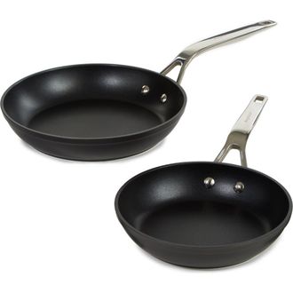 Berghoff Hard Anodized 2-Piece Fry Pan Set in Black at Nordstrom Rack