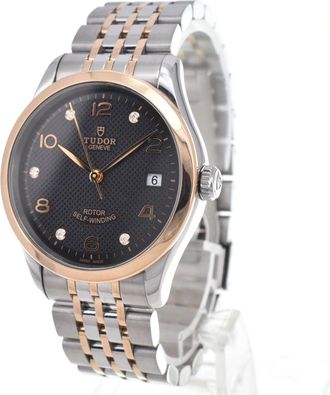 Tudor 1926 Date Automatic Stainless Steel With Diamonds Watch (Pre-Owned)