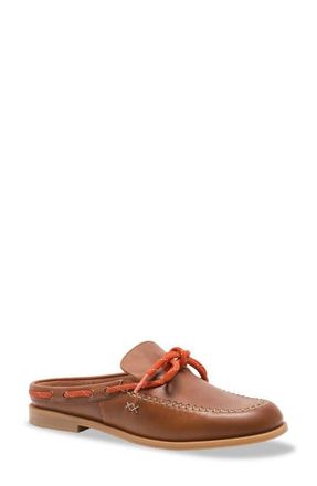 Free People Seas the Day Loafer Mule in Luggage Multi at Nordstrom, Size 9.5