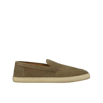 Doucal's Mens suede espadrilles | cocoa - Doucals - male - Doucals - Espadrilles - Brown - 10 UK - Shoes