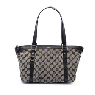 Gucci Pre-owned Vintage Canvas Tote Bag - unisex - Gucci Vintage - Vintage Tote Bags - Gray - ONE SIZE - Pre-owned