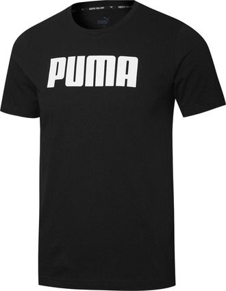 Puma Active Logo T-Shirt Black 845995-01