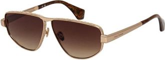 Vivienne Westwood Zonnebrillen - Dames - Zonnebrillen - Geel - 60 MM - Accessoires