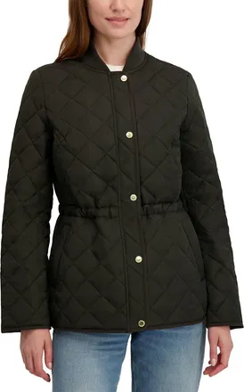 Shelli Segal Snowchic Diamond Quilted Jacket