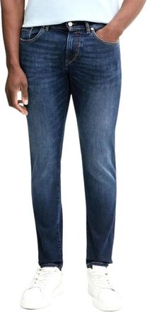 Karl Lagerfeld Slim Jeans - Heren - Slim Fit Jeans - Blauw - W35 - Denim - Jeans