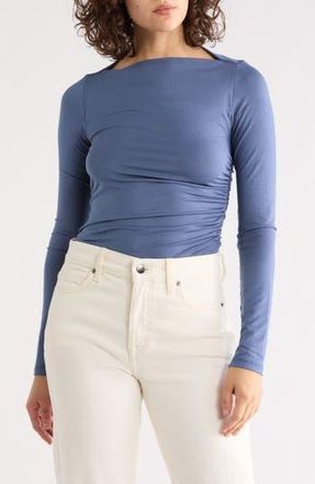 Renee C Boat Neck Knit Top in Indigo at Nordstrom Rack, Size X-Small