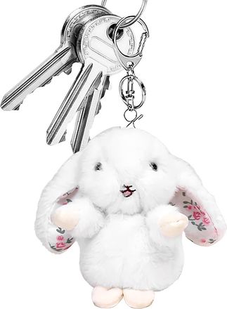 Generic Rabbit Key Chain - Bunny Pendant for Backpack - Anti-Lost Pendant Decoration Wallet Purse Bag Accessory for Men Women Travel Daily