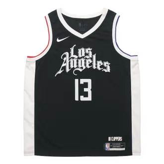 Nike NBA SW Fan Edition Los Angeles Clippers Paul George No. 13 City Edition Sports Basketball Jersey/Vest Black CN1735-014