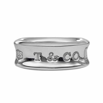 Tiffany & Co. Silver Silver 925 Band Ring (Pre-Owned)