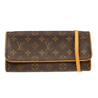 Louis Vuitton Twin Monogram Canvas Brown Canvas Handbag (Pre-Owned)