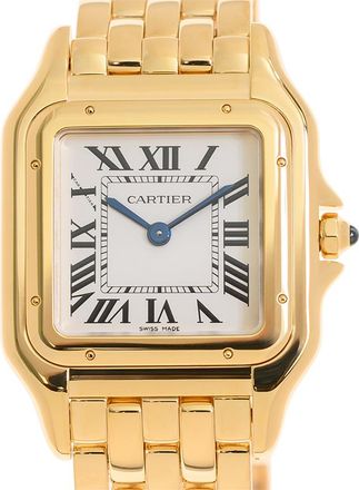 Cartier Panthere De Cartier Medium Model White Dial Ladies Watch WGPN0058