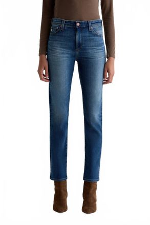 AG - Adriano Goldschmied Mari Mid-Rise Slim Straight Jeans In 12 Years Assumption